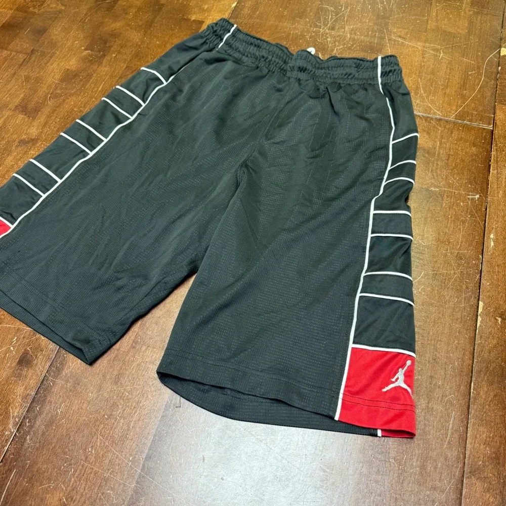 Jordan Basketball Shorts Mens Small Black Dri-FIT Mesh Athletic 896271‎ Jumpman